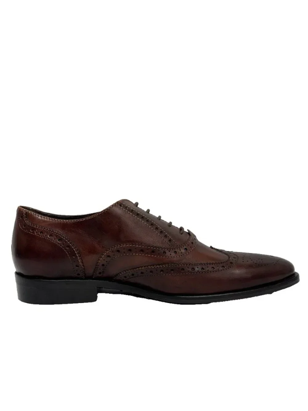 New! To Boot New York Winthrop Wingtip Leather Oxford Brown Size 9.5 DD38